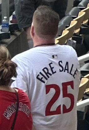 AaronGleeman's tweet photo. I’m going to assume this wasn’t purchased at the team store. https://t.co/Zf8sBuHs49