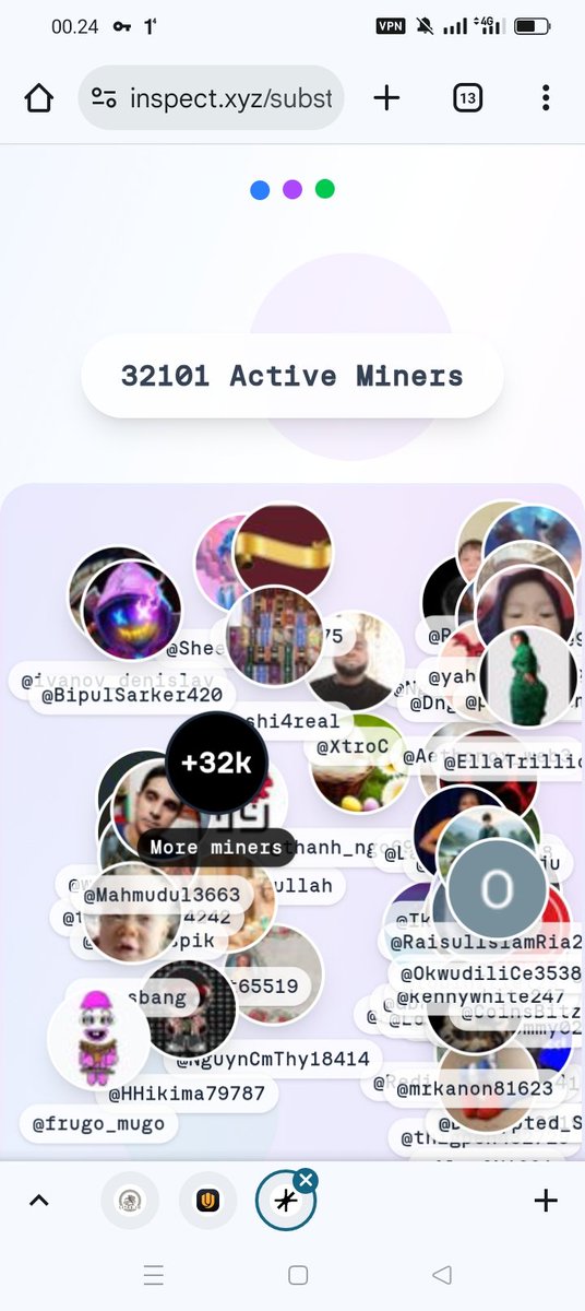 Still on  $TAO. Alpha 

Easy 500$
This is how to position now!!

 To Mine $TAO powered by <a href="/inspectxyz/">Inspect</a> 

started 
→Go to inspect.xyz/substrike
→ Connect X account 
→Add EVM Wallet 
→ Start posting to mine 
→ engage with others to mine faster 

Remember : 1 $TAO = $370