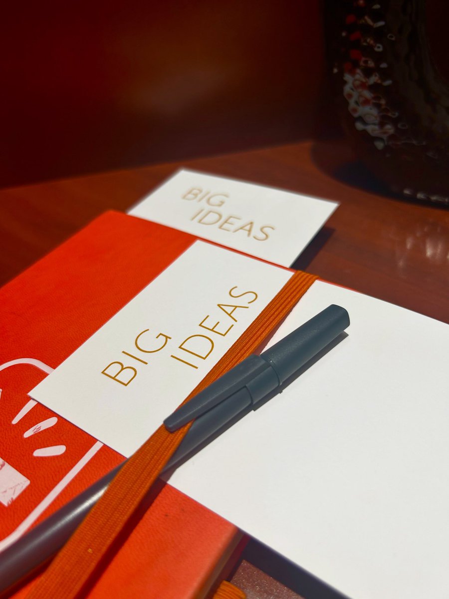 BreeLuther's tweet image. BIG IDEAS will grow if you give them space to breathe. Journaling clears the noise, sharpens your thinking, and makes room for ideas to take shape. The science is clear: putting thoughts on paper boosts clarity, creativity, and insight. Start today. 
#thinkonpaper #goforit