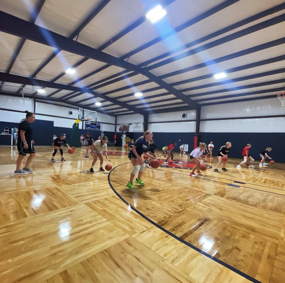 TLSBasketball's tweet photo. Today we get back to our ROOTS! #skilltraining #development #grid #offseason #provenprocess https://t.co/J5P8CzfINS