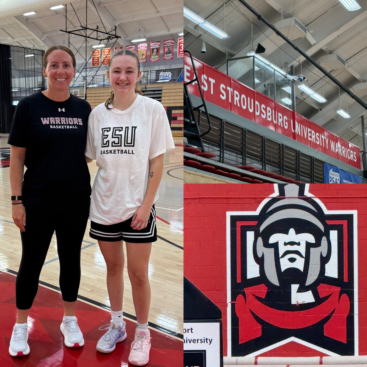 Thank you coach <a href="/LizFlooks/">Liz Flooks</a> and the <a href="/ESU_WBB/">East Stroudsburg Women's Basketball</a> players and coaches for an awesome camp today! It was great to meet you in person! 

<a href="/SRHS_GBB/">SRHS Girls Basketball</a> <a href="/ohiolakers/">Ohio Lakers</a> <a href="/TeamCureHoops/">TeamCure</a> <a href="/20jsteely/">Jeff Steele</a>