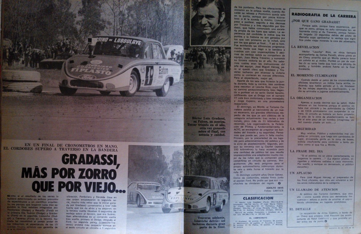 PatoG82's tweet photo. Nota de revista El Grafico 👇
#PirinGradassi #FlacoTraverso #HermanosSuarez #OctavioSuarez #TCenMonte #SanMiguelDelMonte #RevistaElGrafico https://t.co/LFG2j5tbEE