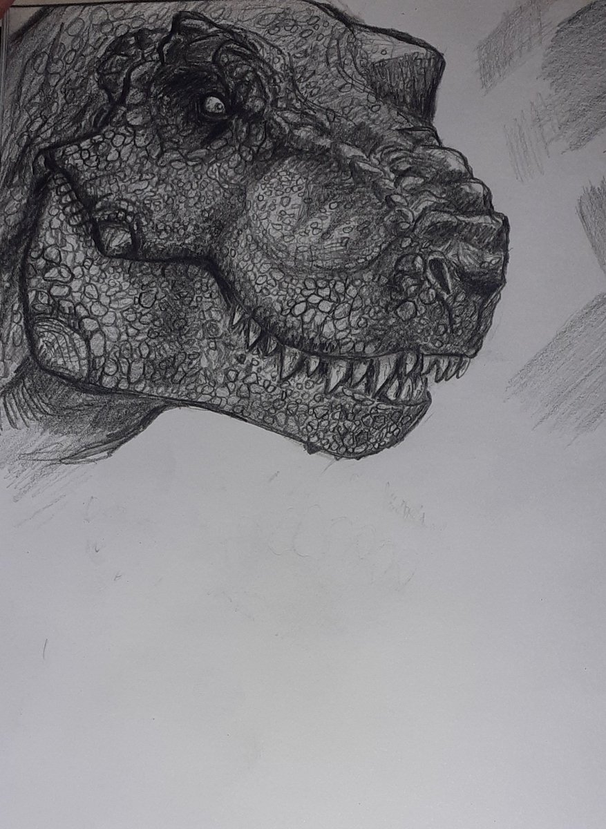 Jp trex study, been really trying to improve the realism in my creature design, still not perfect lol