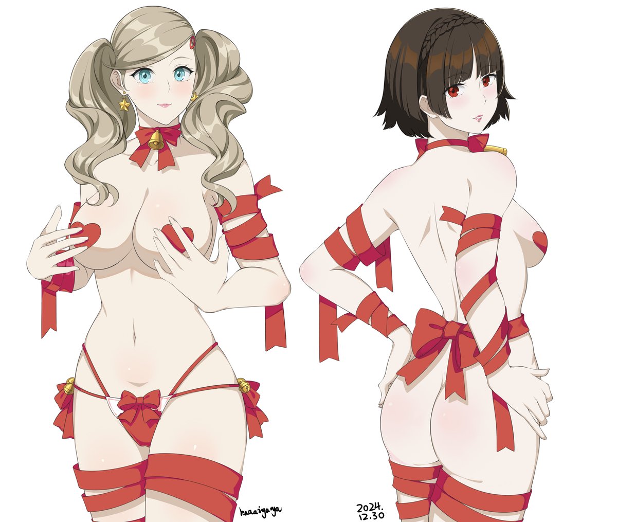 PersonasWaifus's tweet photo. Left or right? [Ann Takamaki and Makoto Niijima from Persona 5]
Source:https://t.co/132fAyYs56 https://t.co/Tzakhw72YG