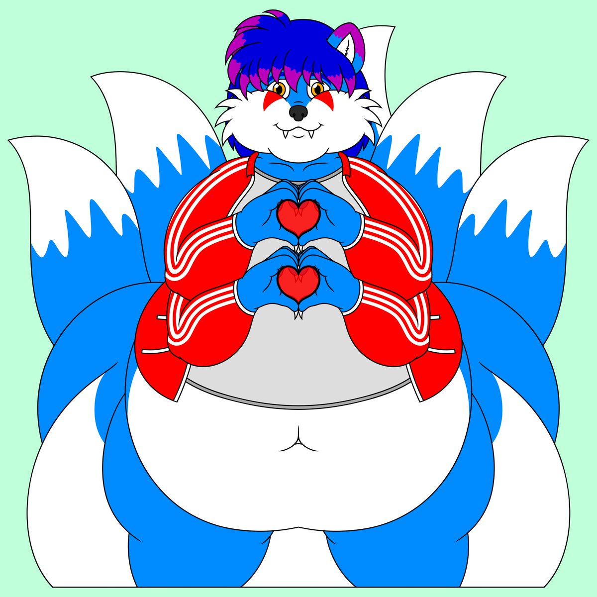 Kat the Arctic Foxtaur ❄️🦊 tweet media