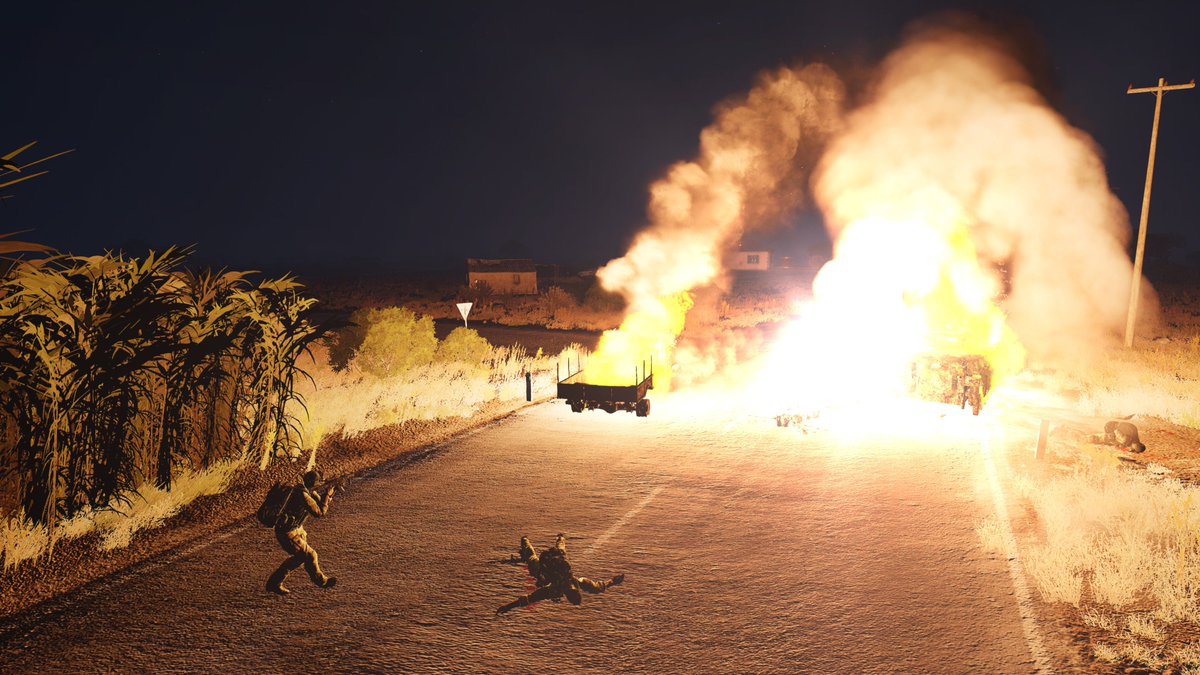 1erAmfibi's tweet photo. ♠️USMC Force Recon successfully ambushed an enemy convoy during Operation Thermopyles.

Emboscada exitosa d'un comboi enemic durant l'Operació Termòpiles, executada per Marines Force Recon.

#Arma3 #MILSIM #català #1ramilsim #simulation #recon #forecon #OpThermopyles https://t.co/hIkMSLsuzF
