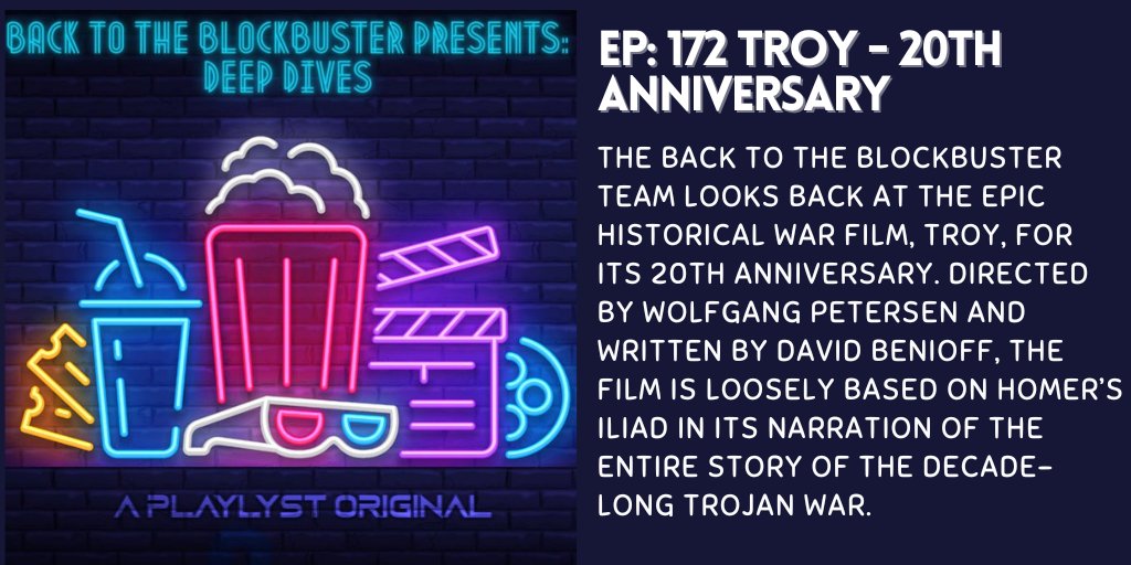Overlord of Film (@movies_ol) on Twitter photo Back to the Blockbuster
Ep: 172 Troy - 20th Anniversary
<a href="/G_Reelz/">Gaius Bolling</a> @pcast_ol <a href="/tpc_ol/">Clynt 'Nay Nay' Montgomery, The Podcast Collector</a> <a href="/pds_ol/">Podcast Stories w/Garrett Loomer</a> <a href="/ncore_ol/">Nerdcore Overlord</a>
tiktok tiktok.com/@backtothebloc…
insta instagram.com/back_to_the_bl…
YT youtube.com/@backtothebloc…
linktree linktr.ee/BackToTheBlock… Back to the Blockbuster
Ep: 172 Troy - 20th Anniversary
<a href="/G_Reelz/">Gaius Bolling</a> @pcast_ol <a href="/tpc_ol/">Clynt 'Nay Nay' Montgomery, The Podcast Collector</a> <a href="/pds_ol/">Podcast Stories w/Garrett Loomer</a> <a href="/ncore_ol/">Nerdcore Overlord</a>
tiktok tiktok.com/@backtothebloc…
insta instagram.com/back_to_the_bl…
YT youtube.com/@backtothebloc…
linktree linktr.ee/BackToTheBlock…
