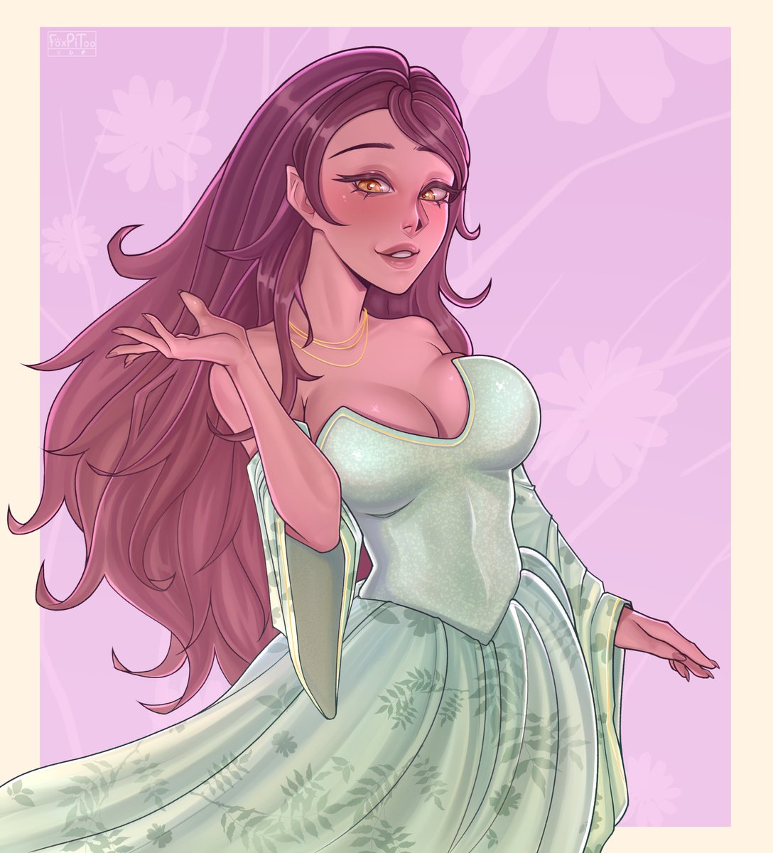 A little spring and gentle motifs🌸
✨Thanks for the comm✨