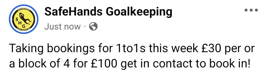 SafeHandsGoalkeeping (@safehandsgk1) on Twitter photo 