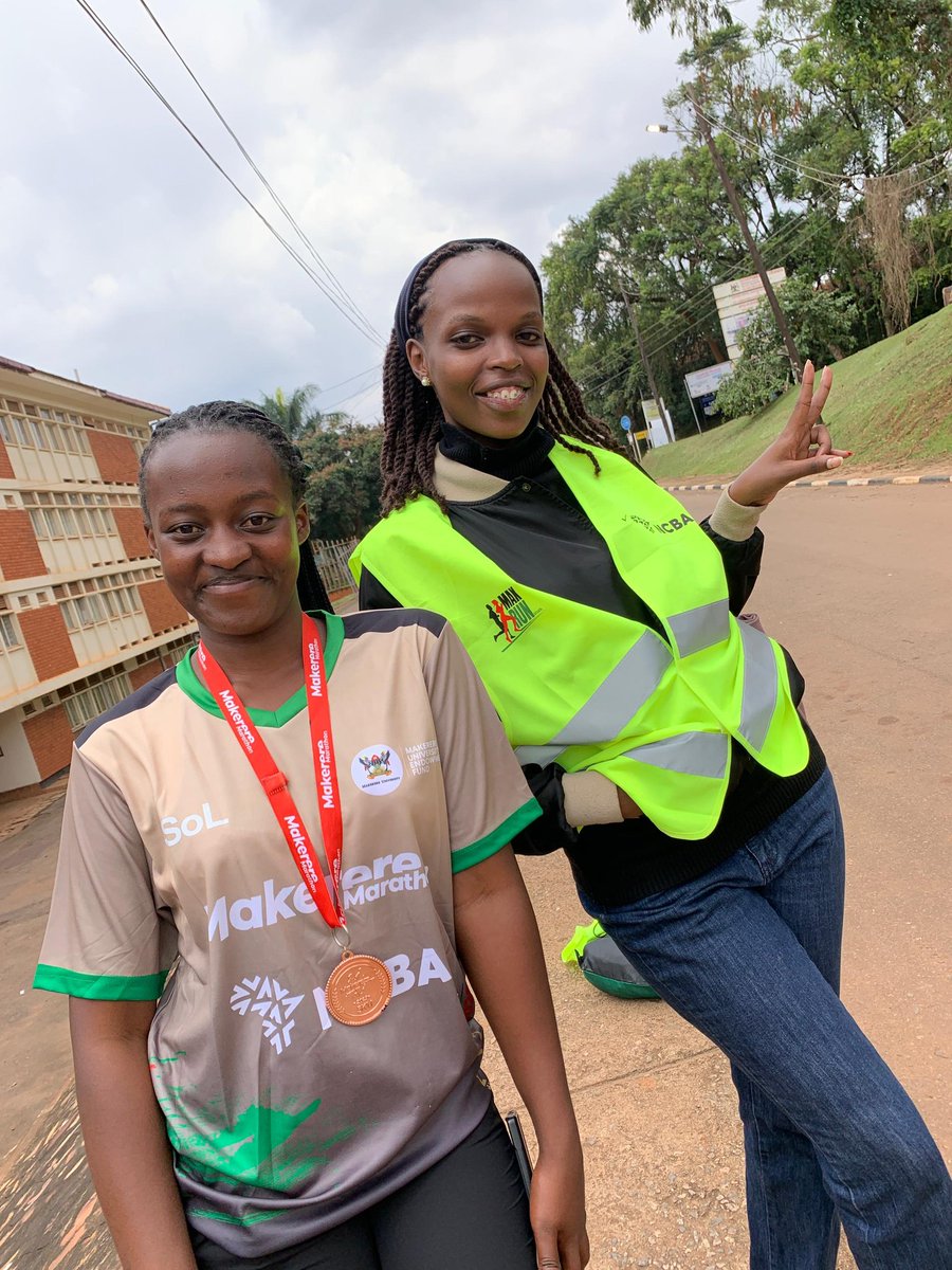 Abaasa Elizabeth (@lizabaasa) on Twitter photo Earlier this morning, I participated in the #MakRun2025 and I ran 5km and was rewarded a medal.
As the GRC <a href="/MakerereLaw/">Makerere Law School</a> , I joined the rest of the <a href="/maklawsociety/">MAKERERE LAW SOCIETY</a> in running the hills for the future and indeed the run was aimed at supporting the disability unit at <a href="/Makerere/">Makerere University</a> . Earlier this morning, I participated in the #MakRun2025 and I ran 5km and was rewarded a medal.
As the GRC <a href="/MakerereLaw/">Makerere Law School</a> , I joined the rest of the <a href="/maklawsociety/">MAKERERE LAW SOCIETY</a> in running the hills for the future and indeed the run was aimed at supporting the disability unit at <a href="/Makerere/">Makerere University</a> .