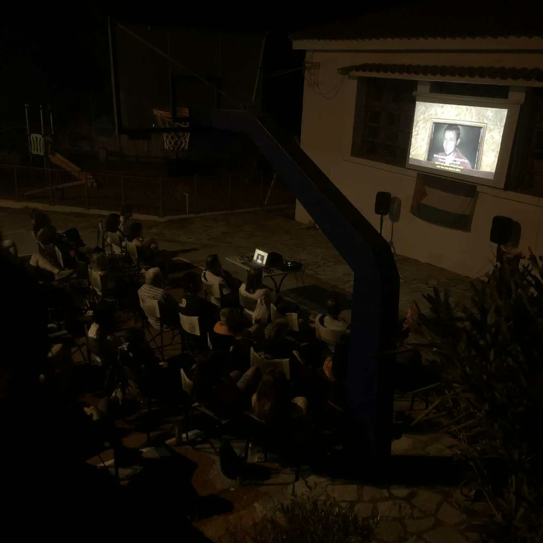 Artists On The Frontline (@artfrontline) on Twitter photo More screenings this week of 48 - Resisting the big settlement
Following 12 Palestinians including <a href="/ahmedtobasi/">ahmed tobasi</a> from Artists On The Frontline
Andros 17th Film Club, Andros Country
Nisros 20th Ifesteiada, Emporeios
Amorgos, 24/8, Botanical Park More screenings this week of 48 - Resisting the big settlement
Following 12 Palestinians including <a href="/ahmedtobasi/">ahmed tobasi</a> from Artists On The Frontline
Andros 17th Film Club, Andros Country
Nisros 20th Ifesteiada, Emporeios
Amorgos, 24/8, Botanical Park