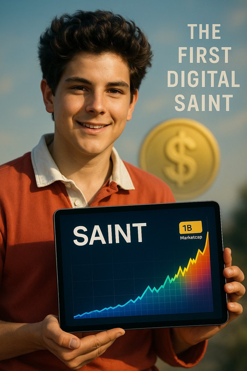 <a href="/Regrets10x/">Regrets</a> Thanks to crypto, thanks to $Saint. you still have time to say Carlo Acutis. Only 3 weeks left until the greatest narrative is announced.
✅ First Digital $Saint
✅ First Millennial $Saint
✅ Patron $Saint of the Internet
✅ God’s Influencer
✅ The one to be canonized by the