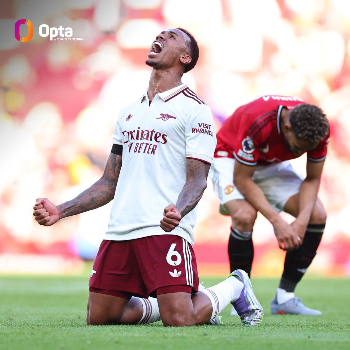 OptaJoe's tweet image. 1-0 - All six of Arsenal’s away wins against Manchester United in the Premier League have been 1-0 victories; the most away wins one side has over another in the competition with 100% coming by the same scoreline. Gritty.