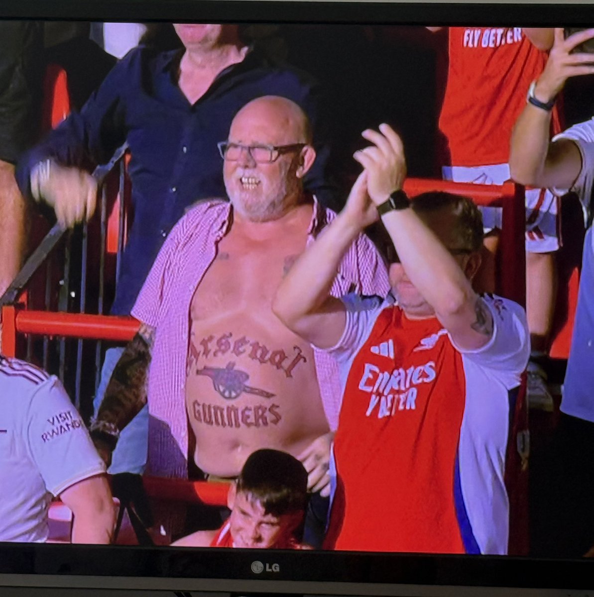 Ces Sammarco (@cessufc) on Twitter photo Great to see that closet Gooner <a href="/bornatotter/">Bornatotter</a> “coming out” today and flashing us his new tattoo live on the telly today. I’m proud of him 💙 Great to see that closet Gooner <a href="/bornatotter/">Bornatotter</a> “coming out” today and flashing us his new tattoo live on the telly today. I’m proud of him 💙
