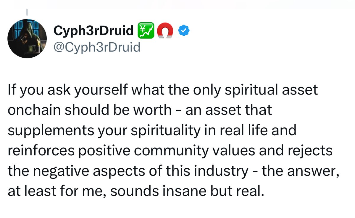 #SPX6900 will be a Multi-Trillion Dollar Asset.

Bravo, <a href="/Cyph3rDruid/">Cyph3rDruid 💹🧲</a> 

Read this twice 👇