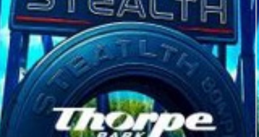 thecoasterizzy's tweet photo. oh yeah my favourite ride at Thorpe Park “STEATLTH” 

And there’s still some clankers defending Thorpe saying they don’t use AI 🤨 https://t.co/qAH6G0PpvY