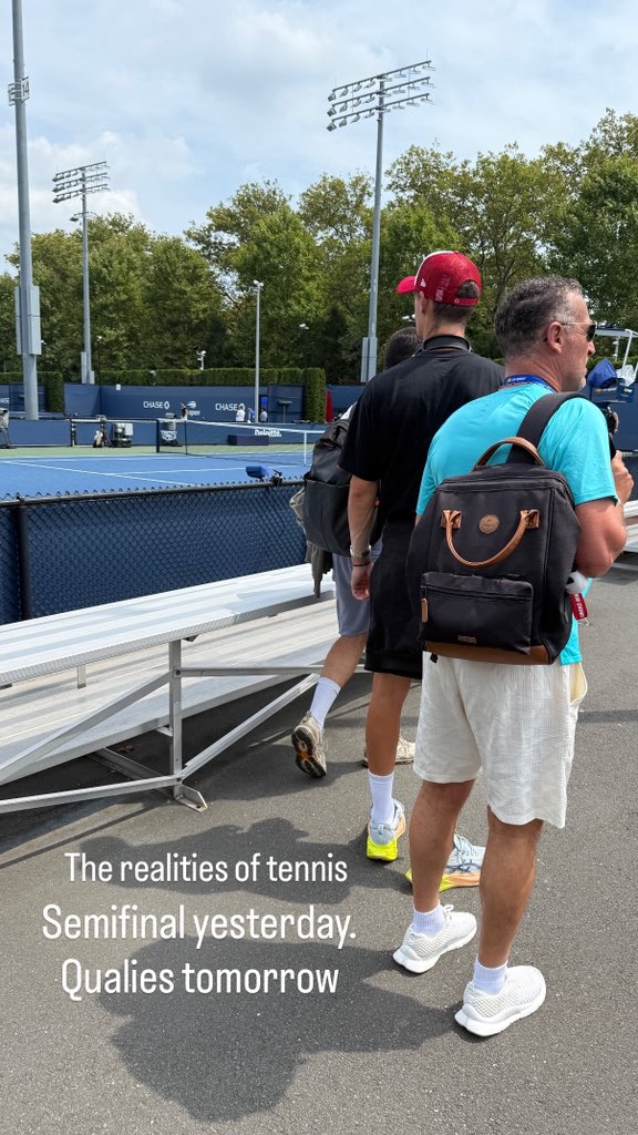 Such is life in tennis.