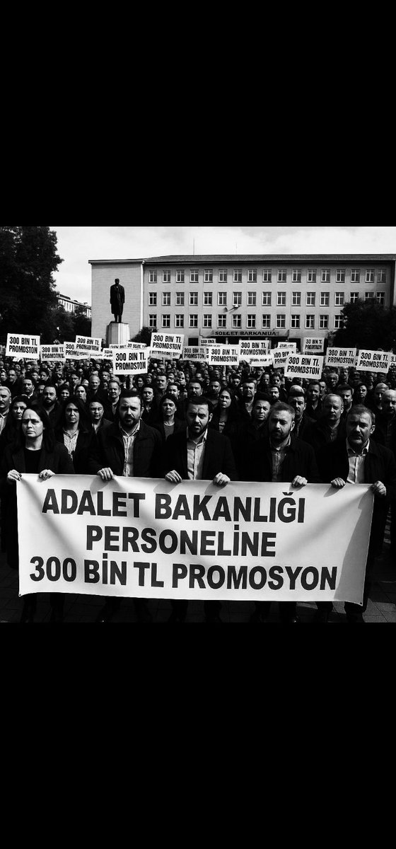 #AdaletKararlı300Bin çalışanın hakkı resimde mevcut