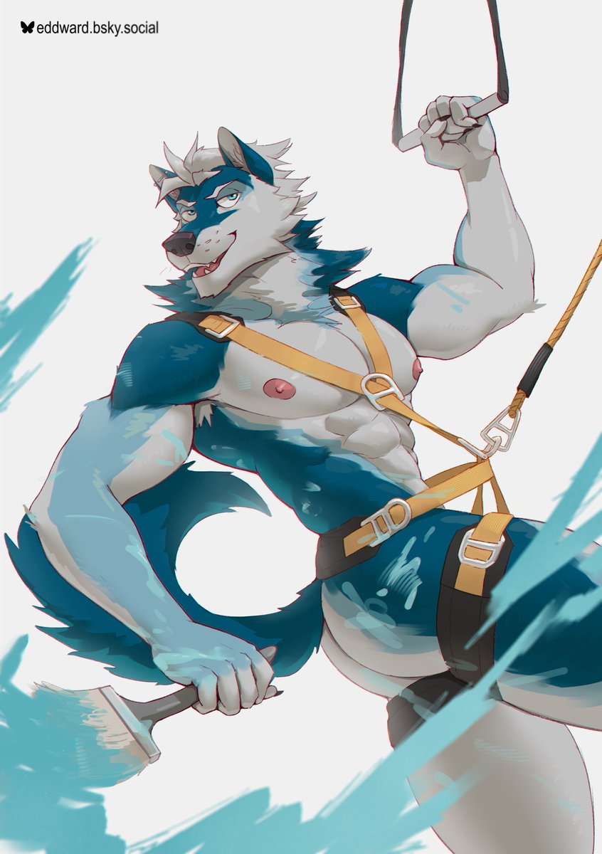 careful, I do blue