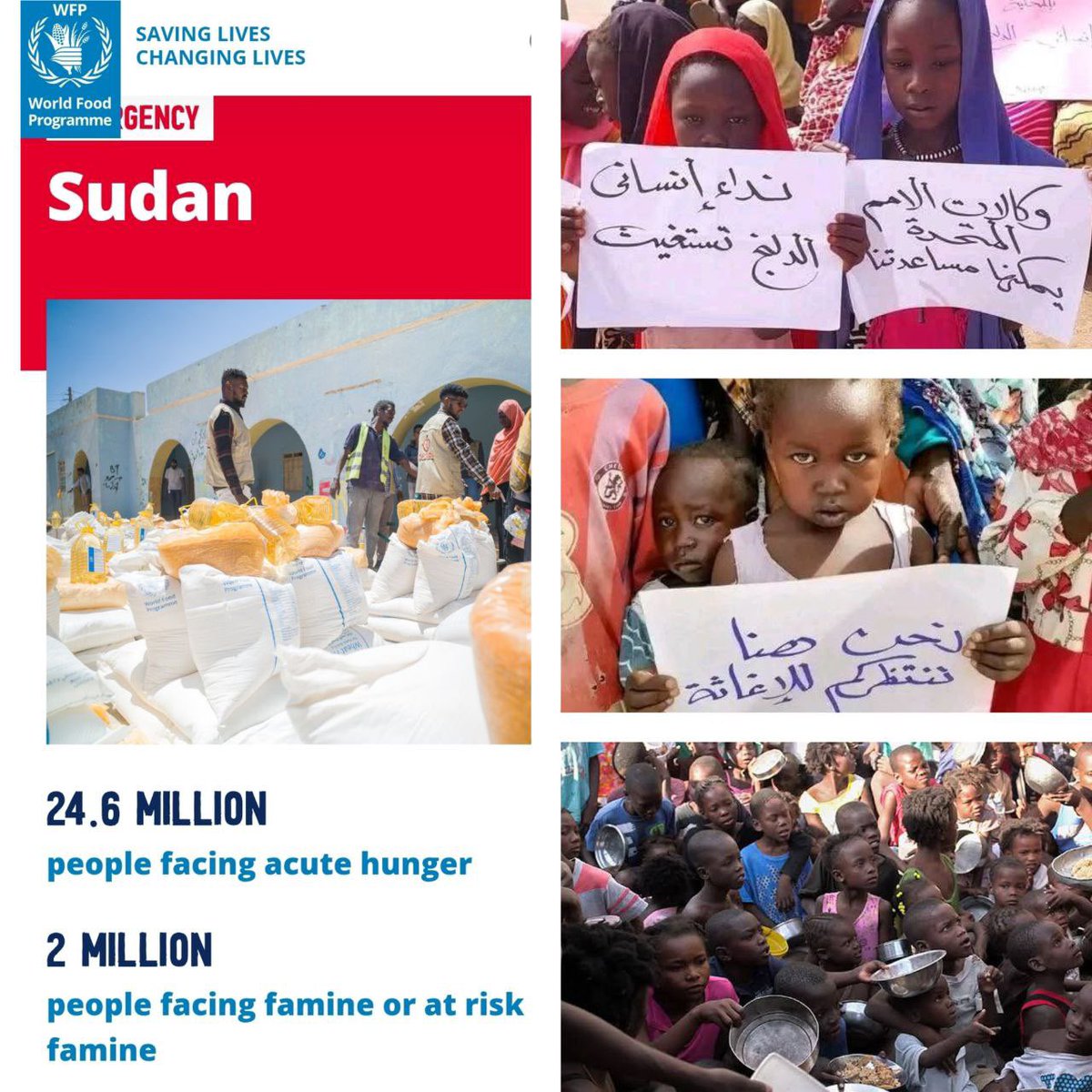 HananJ97's tweet photo. @stats_feed @EmmanuelMacron REGARDEZ-LES DANS LES YEUX. ILS MEURENT DE FAIM. Mais ils vivent au Soudan et pas à Gaza. Ça ne vous touche pas ? LA VIE DES NOIRES COMPTE. HONTE À VOUS ! https://t.co/B41oUIpV0k
