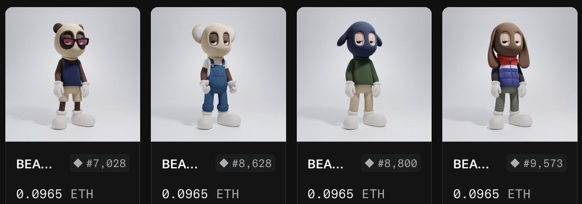 Sunday BEAST gems..
... on the floor!! 
Grab them while you can!

<a href="/akidcalledbeast/">a KID called BEAST</a> #AKCB #akidcalledbeast #NFTCollection