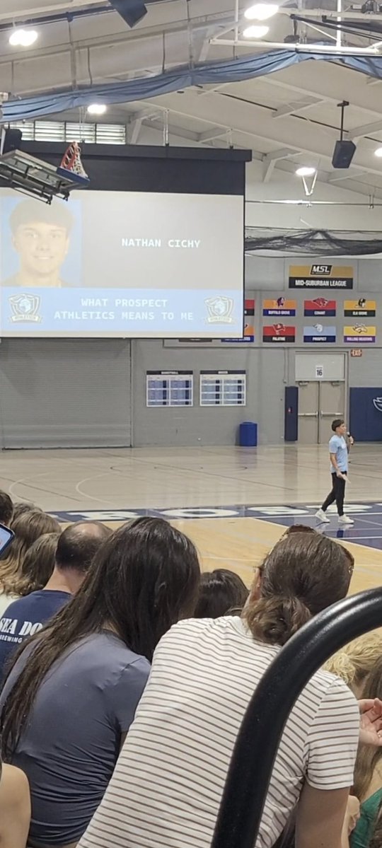 Nathan Cichy (@nate_cichy) on Twitter photo Thanks to <a href="/ScottMcD_PHS/">Prospect Athletics</a> for giving me the opportunity to speak about the value of <a href="/KnightsofPHS/">Prospect High School</a> Athletics at the annual Fall Sports Meeting!!
<a href="/PHSKnightsFBall/">Prospect Football</a> <a href="/PHS_A_Boosters/">PHS AthleticBoosters</a> <a href="/PHS_DeBoeuf/">Dan DeBoeuf</a> <a href="/TimBeishir/">Tim Beishir</a> <a href="/CoachJenisch/">Brad Jenisch</a> <a href="/Coach_Aurich/">Andrew Aurich</a> <a href="/skwilliamsjr/">Steve Williams</a> <a href="/CoachJimJackson/">Jim Jackson</a> <a href="/Coach_Joel_Lamb/">Joel Lamb</a> Thanks to <a href="/ScottMcD_PHS/">Prospect Athletics</a> for giving me the opportunity to speak about the value of <a href="/KnightsofPHS/">Prospect High School</a> Athletics at the annual Fall Sports Meeting!!
<a href="/PHSKnightsFBall/">Prospect Football</a> <a href="/PHS_A_Boosters/">PHS AthleticBoosters</a> <a href="/PHS_DeBoeuf/">Dan DeBoeuf</a> <a href="/TimBeishir/">Tim Beishir</a> <a href="/CoachJenisch/">Brad Jenisch</a> <a href="/Coach_Aurich/">Andrew Aurich</a> <a href="/skwilliamsjr/">Steve Williams</a> <a href="/CoachJimJackson/">Jim Jackson</a> <a href="/Coach_Joel_Lamb/">Joel Lamb</a>