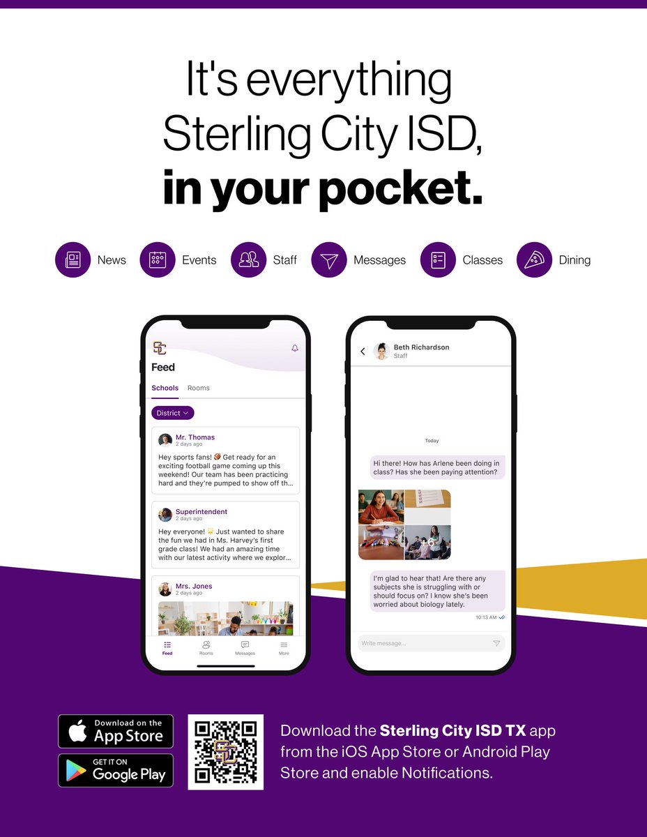 Iron Eagles Athletics,

We're excited to announce that we're switching our new communication platform. We'll be posting everything through rooms/Thrill Share and saying goodbye to the Band app.

Use the QR below to download app!