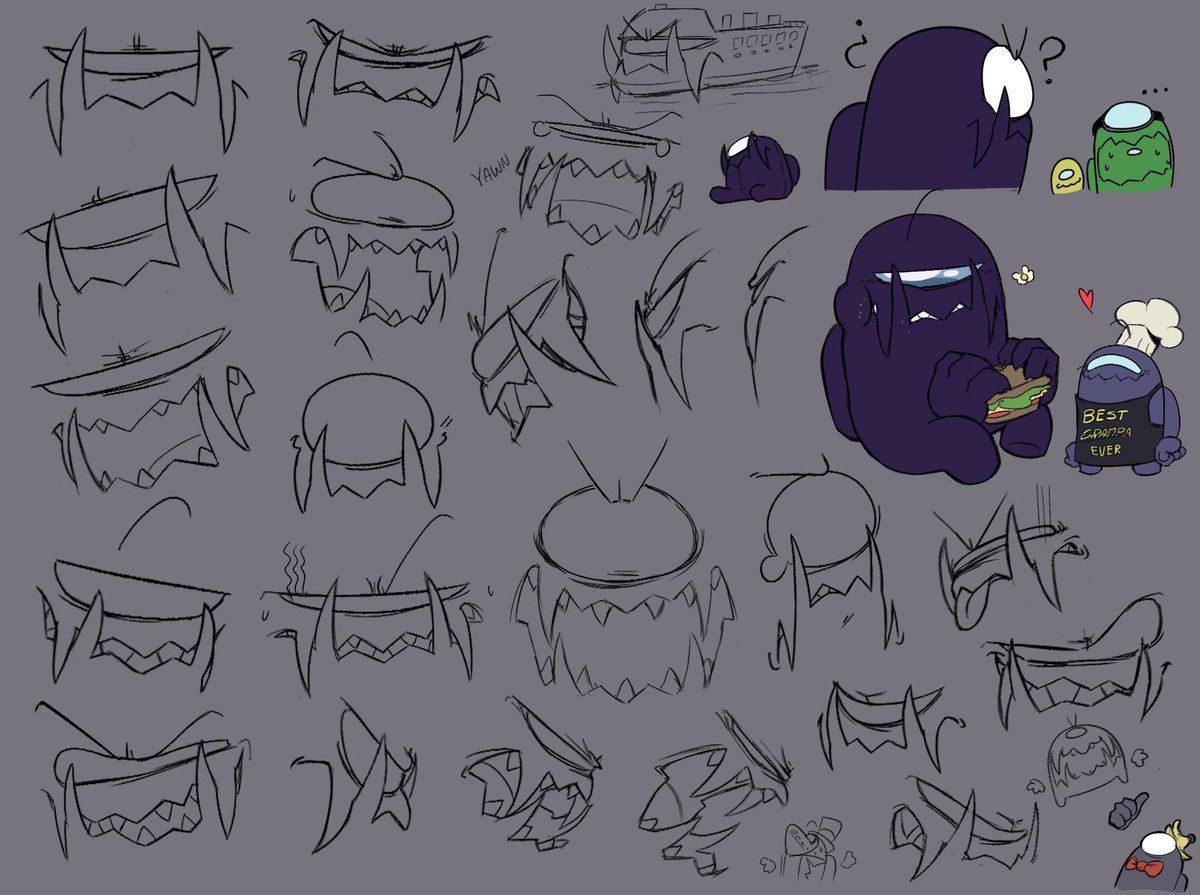 Some Indigo expressions 
#rodamrix #AmongUs #rodamrixfanart