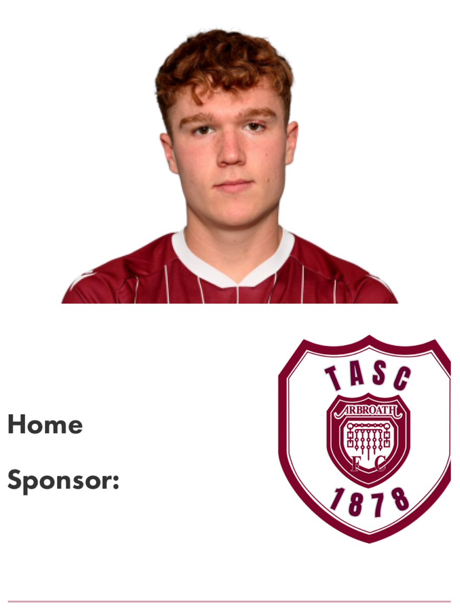 TASC are absolutely delighted to be the 2025/26 Home Shirt sponsor for Findlay Marshall.

All at TASC are hopeful of a successful season for both Findlay and our beloved Arbroath Football Club 🇱🇻