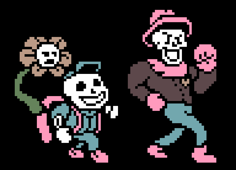 Skeleton Walk
#undertale #skelebros #papyrus #sans #flowey #skelestarsaga #fanart