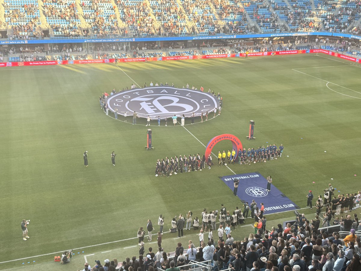 From the ⚽ pitch last night with <a href="/wearebayfc/">Bay Football Club</a> to the 🏀 court in #Ballhalla — what a weekend on the mic! 🎤 <a href="/valkyries/">Golden State Valkyries</a> vs <a href="/AtlantaDream/">Atlanta Dream</a> tonight, 5:30. No better place to be a #PAAnnouncer than the Bay!