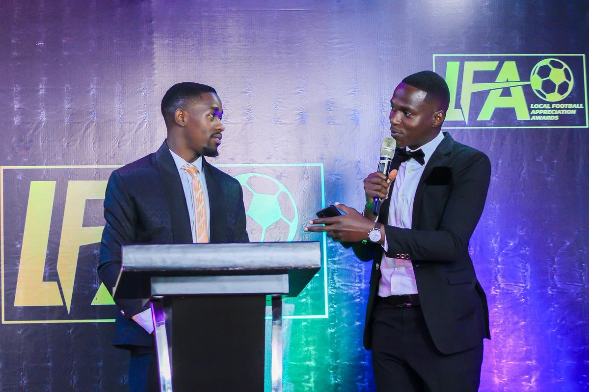 Moses M Magero 🇺🇬 (@magero_moses) on Twitter photo 📝 Friday 1st August 2025 📝
What an honor it was to host the inaugural <a href="/LFAAWARDS/">Local Football appreciation awards (LFA Awards)</a> where the unsung heroes who serve the beautiful game of football, got recognized and appreciated. #LFAAwards2024
📸<a href="/LFAAWARDS/">Local Football appreciation awards (LFA Awards)</a> 📝 Friday 1st August 2025 📝
What an honor it was to host the inaugural <a href="/LFAAWARDS/">Local Football appreciation awards (LFA Awards)</a> where the unsung heroes who serve the beautiful game of football, got recognized and appreciated. #LFAAwards2024
📸<a href="/LFAAWARDS/">Local Football appreciation awards (LFA Awards)</a>