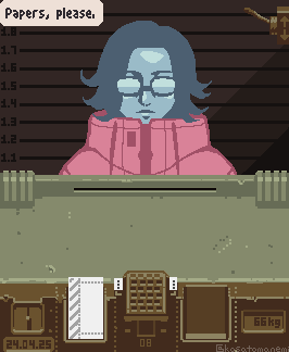 his ass got NO documents😂😂😂😂😂😂

#hndr_FA #hundredline #PapersPlease #EitoAotsuki