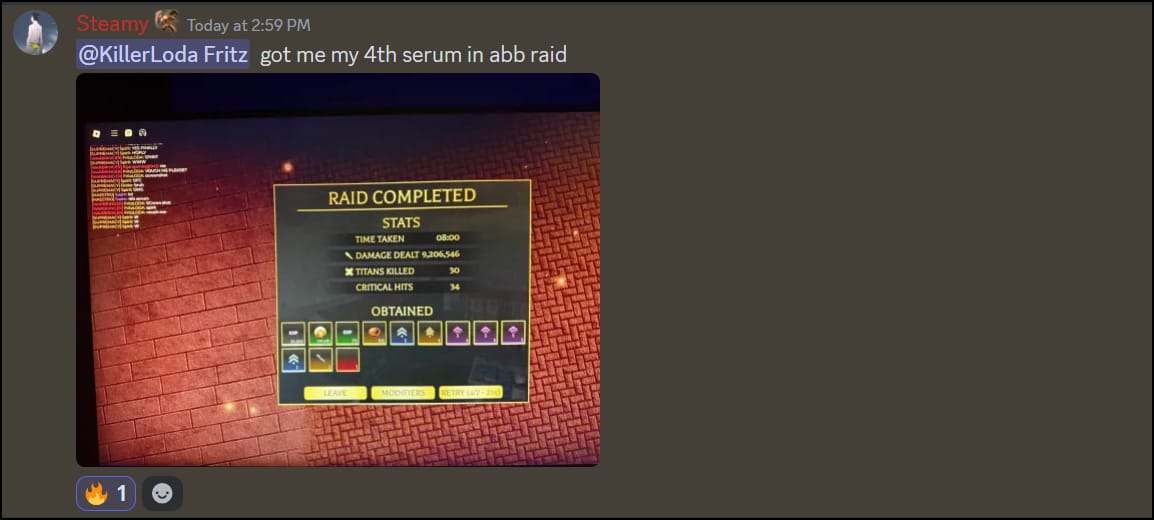 AsmitBundela's tweet photo. Just some old proofs of me carrying people in Aot revolution ( roblox ) . Its my old accounts and also During update 2 i used to be a 5star carrier with one of the fastest raid carrying time https://t.co/db5WihN0Cu