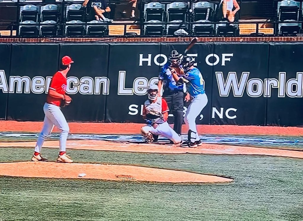 Chesapeake Post 280 SEALs (@280baseball) on Twitter photo FINAL FOUR!!!
Despite a 1-run setback today to LA, the #280dudes are advancing from pool play!
<a href="/ColinLebel99/">Colin Lebel</a> did everything asked, tossing a 5-hit, CG, allowing just 2 earned runs!
<a href="/keegan_haesler/">Keegan Haesler</a> & <a href="/WesStubbe8/">Wes Stubbe</a> each finished with 2 hits & an RBI
<a href="/benhasbaseball/">Ben Kablach</a> added a 💣! FINAL FOUR!!!
Despite a 1-run setback today to LA, the #280dudes are advancing from pool play!
<a href="/ColinLebel99/">Colin Lebel</a> did everything asked, tossing a 5-hit, CG, allowing just 2 earned runs!
<a href="/keegan_haesler/">Keegan Haesler</a> & <a href="/WesStubbe8/">Wes Stubbe</a> each finished with 2 hits & an RBI
<a href="/benhasbaseball/">Ben Kablach</a> added a 💣!