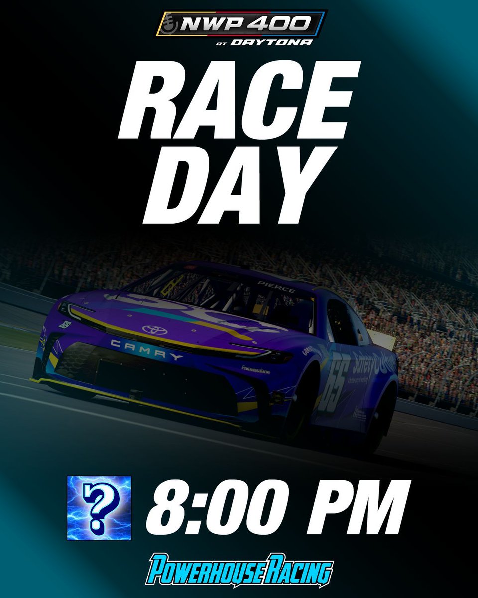 It's time for the NWP 400! Watch live on <a href="/IdkPlayer/">Jonathan Ramos</a> at 8 PM EST to see how Ben and <a href="/bpolhemus79/">Barrett Polhemus</a> do in the main event - the winner gets $1,000! We only have 2 cars in the field, so working together will be critical for success. Can the No. 9 or the No. 65 park it in victory lane?