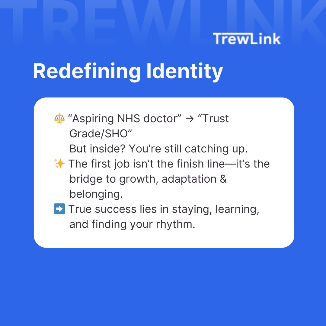 “Your first NHS job isn’t the finish line—it’s the bridge.”
The struggle isn’t competence—it’s surviving the grind.

📝 Read: community.trewlink.com
🚀 Check your readiness with AI-powered TrewLink Fit Score: trewlink.trewai.com/login

#trewai #Trewlink #UK #IMG #NHS #Doctors