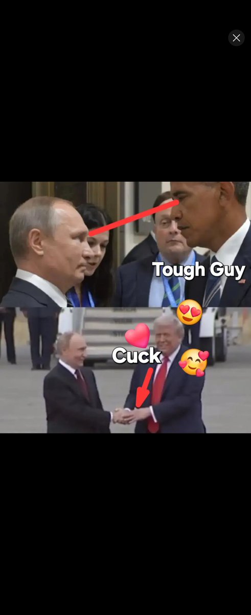 EHudd97's tweet photo. So Trump's the "alpha male" that MAGAts have been missing in their lives &amp; that's why they call him Daddy? - &amp; that would make Putin the Grandpa to MAGAts then??? I mean since it's obvious Trump calls Putin Daddy... #PutinIsTrumpsDaddy https://t.co/mIneitSVzB