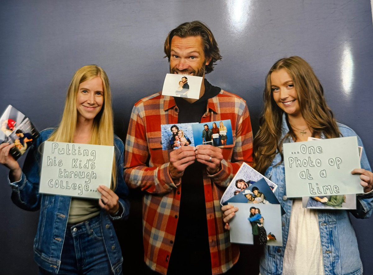 Its a tough job, but someone’s gotta do it 😮‍💨

The best weekend with the best people ❤️
<a href="/saoirseriley/">saoirse 🤍</a> <a href="/jarpad/">Jared Padalecki</a> 
#FTLOF #ForTheLoveOfFantasy