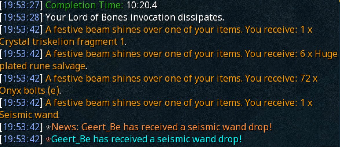 Geert_be's tweet image. Atleast rock boss still drops stuff unlike cat boss; wand streak continues (11 wands / 3 signs)
