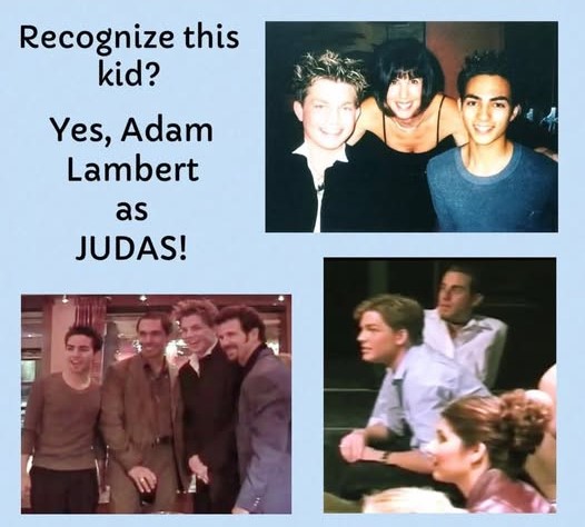 GELLY (@4gelly) on Twitter photo Very cute new/old photos! "with cast mate <a href="/adamlambert/">ADAM LAMBERT</a> , when we did EVITA together. Fun memory, while Adam thrills playing JUDAS in Jesus Christ Superstar" ๐๐ฅฐโฅ๏ธ
Adam at EVITA 2002 CLO South Bay Cities
via John Racca fb Very cute new/old photos! "with cast mate <a href="/adamlambert/">ADAM LAMBERT</a> , when we did EVITA together. Fun memory, while Adam thrills playing JUDAS in Jesus Christ Superstar" ๐๐ฅฐโฅ๏ธ
Adam at EVITA 2002 CLO South Bay Cities
via John Racca fb