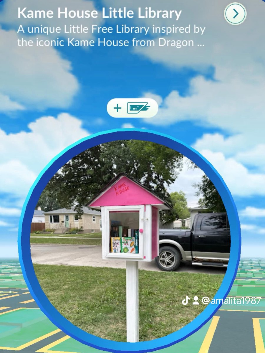 Amalita1987's tweet image. ¡Kame Hame HAAAAA! ⚡ ¡La Kame House Little Library ha alcanzado un nuevo nivel! Ahora somos una Poképarada. ¡Muchos vendrán a entrenar la mente con un buen libro y a fortalecer su colección de Pokémon! 🐉 

#DragonBallSuper #PoGo #Pokemon #Winnipeg #PokemonGo
