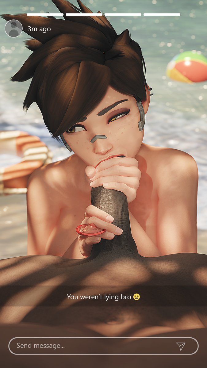 [Mercy] - [Tracer]
Male model: <a href="/Madruga3D/">Madruga3D</a> 

Beware of horny overwatch ladies o7