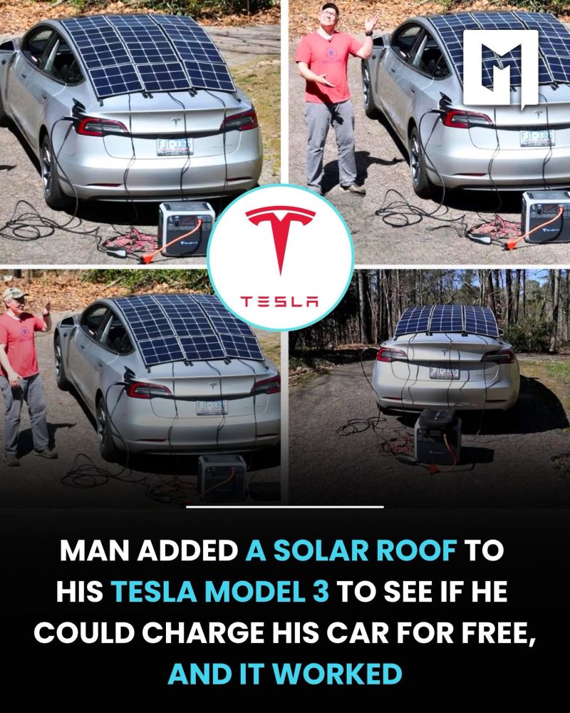 LadyShowStore's tweet image. #Addup to #Tesla using sunlight, gaining a few extra miles daily at no cost. 🤣