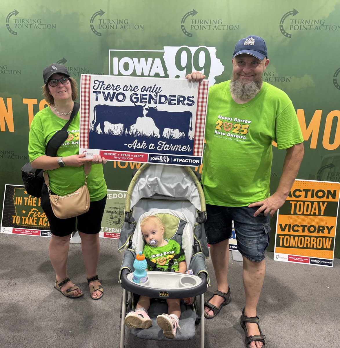 Alex Story (@storydlife) on Twitter photo This family proudly posed with our “There Are Only Two Genders” sign at the Iowa State Fair 🇺🇸 They know the importance of truth and raising their kids with conservative values. #Grassroots #IowaStateFair <a href="/TPAction_/">Turning Point Action</a> This family proudly posed with our “There Are Only Two Genders” sign at the Iowa State Fair 🇺🇸 They know the importance of truth and raising their kids with conservative values. #Grassroots #IowaStateFair <a href="/TPAction_/">Turning Point Action</a>