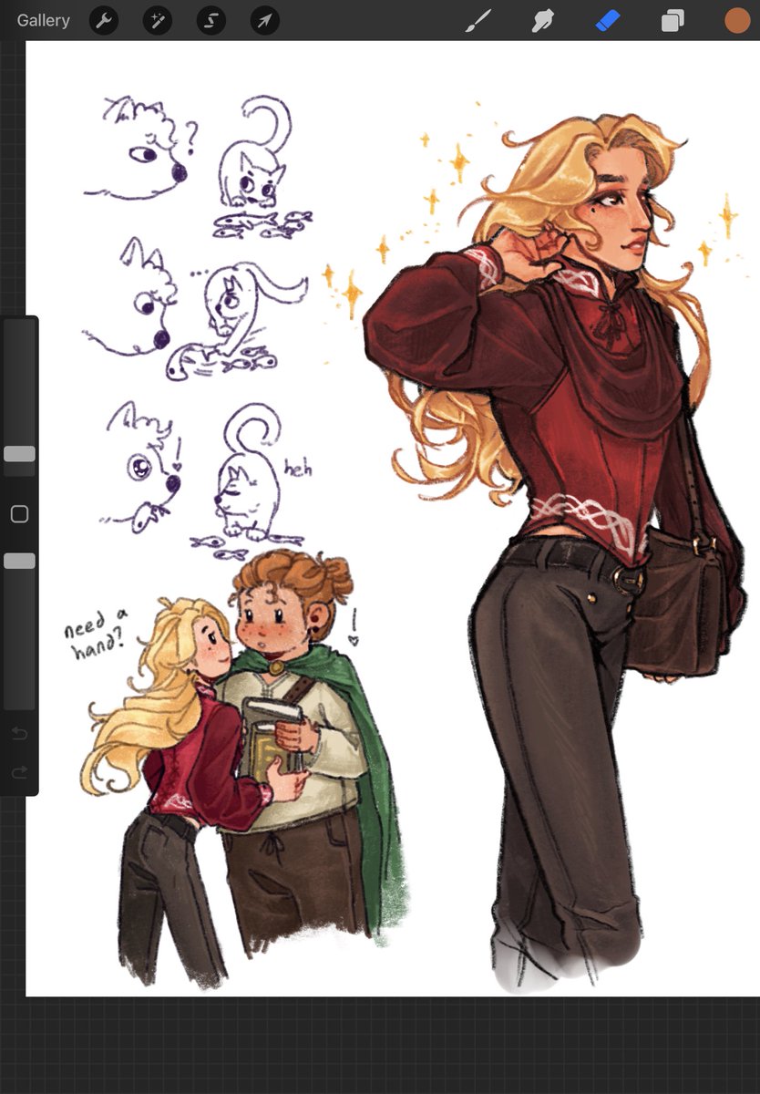 lasagnecore's tweet photo. more of the usual (contextless knightverse doodles) https://t.co/TAfOXgv4Gg
