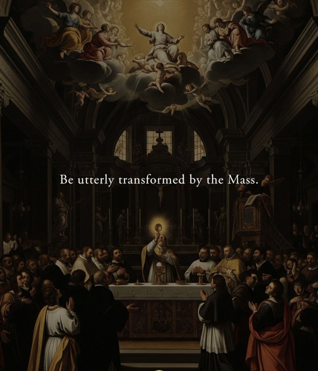 Be utterly transformed by the Mass.