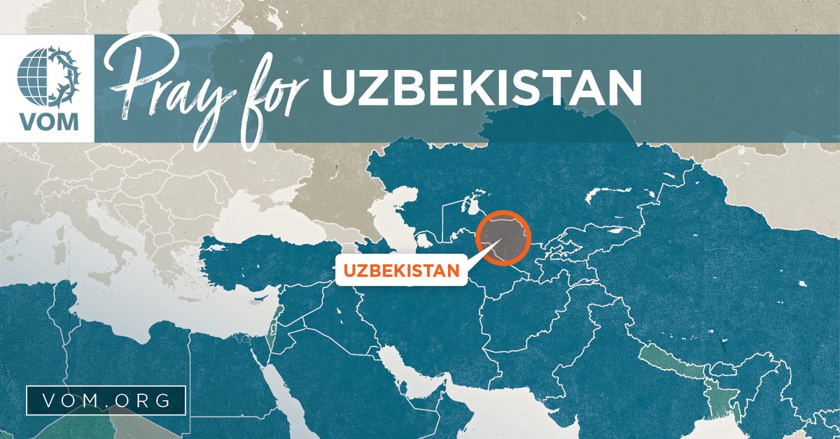 Uzbekistan: Pray that those who rejected the gospel while living under atheistic Communist rule will now find new life in Christ.