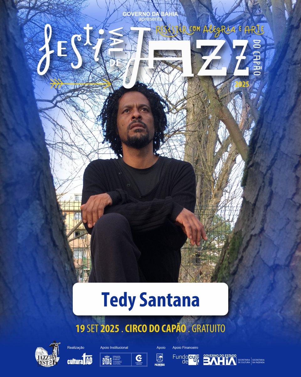 festjazzcapao1's tweet photo. 🎶 Tedy Santana (@tedyssantana) é a terceira atração confirmada do Festival de Jazz do Capão! 🎶 https://t.co/idVUchIfT0