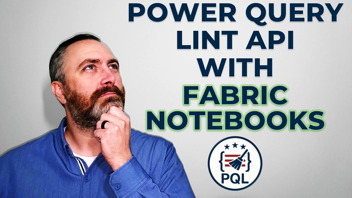 JKerski's tweet photo. Want to automate checking Power Query in semantic models for issues and best practices? See how to use a Microsoft Fabric Notebook with Power Query Lint Pro's API to catch issues before production. Code AUGAPI25 for 1 month free. 

https://t.co/XL1nwvE9tP https://t.co/CV6Qm6S2o6